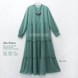 GAi-013 Lila Dress - Gamis Polos Ceruti Babydoll